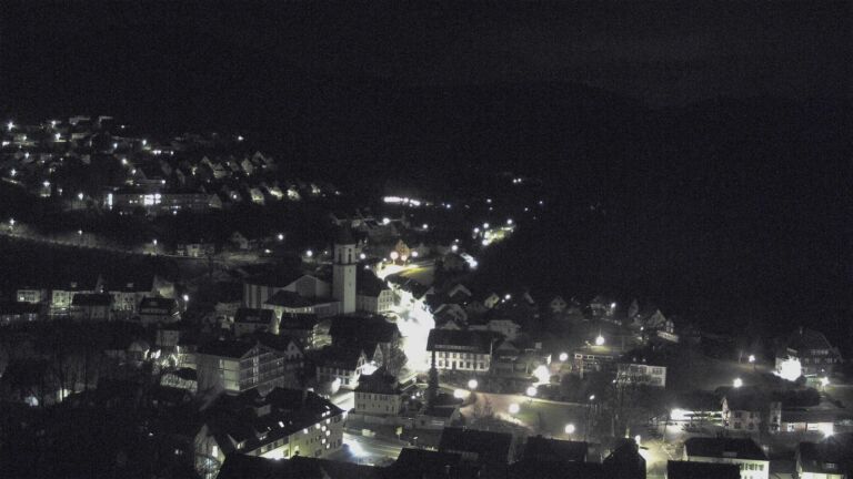 Dieses Bild zeigt eine Webcam-Aufnahme von Ottenhöfen, aufgenommen am Mittwoch, den 11.03.2026 um 00:00 Uhr