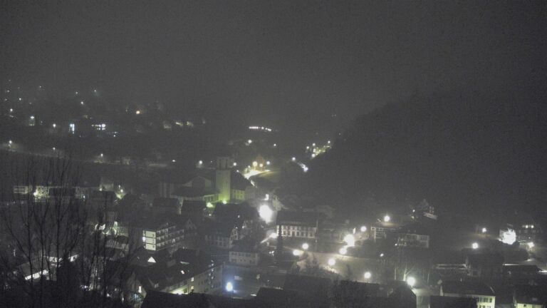 Dieses Bild zeigt eine Webcam-Aufnahme von Ottenhöfen, aufgenommen am Montag, den 26.01.2026 um 05:00 Uhr