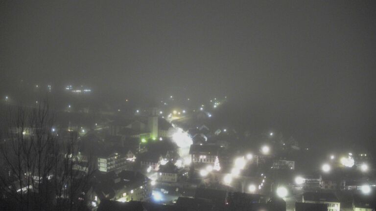 Dieses Bild zeigt eine Webcam-Aufnahme von Ottenhöfen, aufgenommen am Montag, den 22.12.2025 um 06:50 Uhr