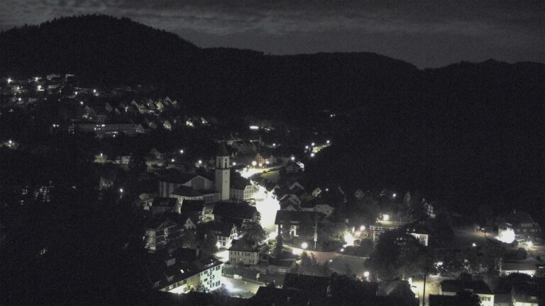 Dieses Bild zeigt eine Webcam-Aufnahme von Ottenhöfen, aufgenommen am Sonntag, den 05.07.2026 um 03:00 Uhr