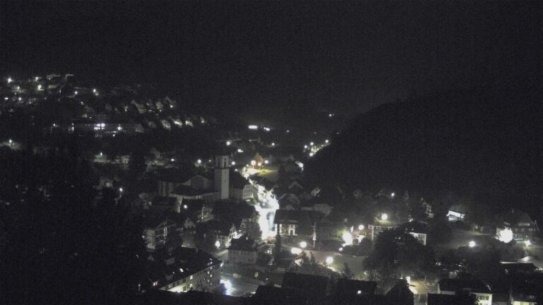 Dieses Bild zeigt eine Webcam-Aufnahme von Ottenhöfen, aufgenommen am Donnerstag, den 07.05.2026 um 03:30 Uhr