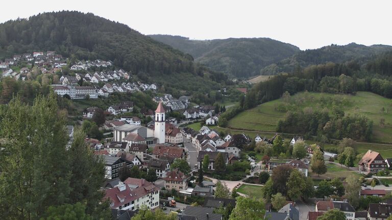 Dieses Bild zeigt eine Webcam-Aufnahme von Ottenhöfen, aufgenommen am Dienstag, den 22.09.2026 um 08:20 Uhr