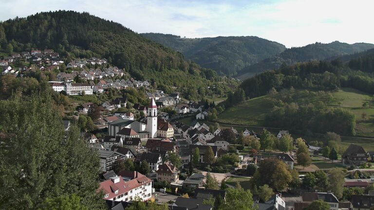 Dieses Bild zeigt eine Webcam-Aufnahme von Ottenhöfen, aufgenommen am Dienstag, den 29.09.2026 um 16:40 Uhr