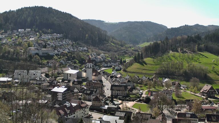 Dieses Bild zeigt eine Webcam-Aufnahme von Ottenhöfen, aufgenommen am Dienstag, den 07.04.2026 um 11:50 Uhr