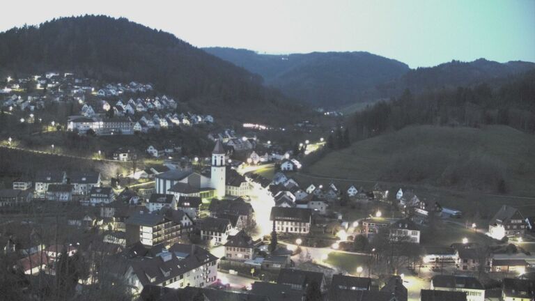 Dieses Bild zeigt eine Webcam-Aufnahme von Ottenhöfen, aufgenommen am Mittwoch, den 25.03.2026 um 05:40 Uhr