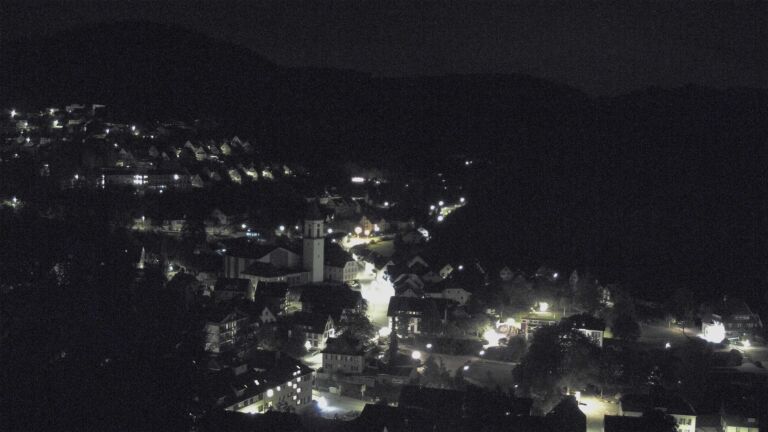 Dieses Bild zeigt eine Webcam-Aufnahme von Ottenhöfen, aufgenommen am Freitag, den 18.09.2026 um 00:30 Uhr