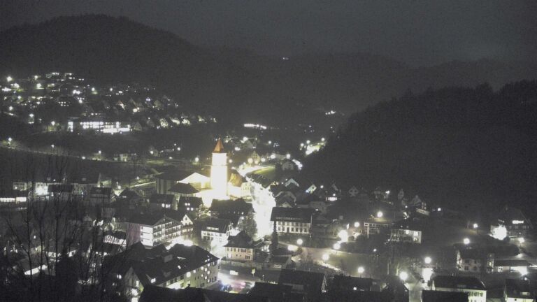 Dieses Bild zeigt eine Webcam-Aufnahme von Ottenhöfen, aufgenommen am Freitag, den 30.01.2026 um 18:30 Uhr