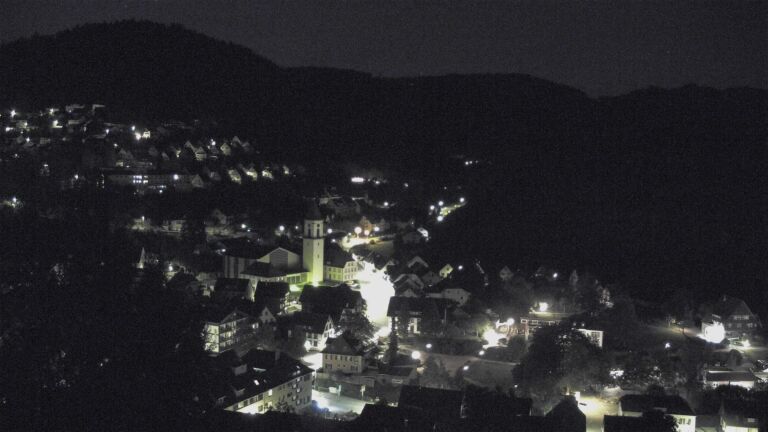 Dieses Bild zeigt eine Webcam-Aufnahme von Ottenhöfen, aufgenommen am Sonntag, den 20.09.2026 um 06:00 Uhr