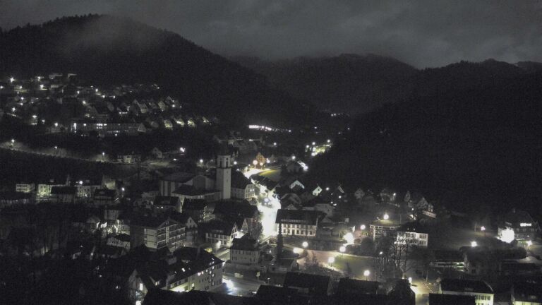 Dieses Bild zeigt eine Webcam-Aufnahme von Ottenhöfen, aufgenommen am Dienstag, den 31.03.2026 um 00:00 Uhr
