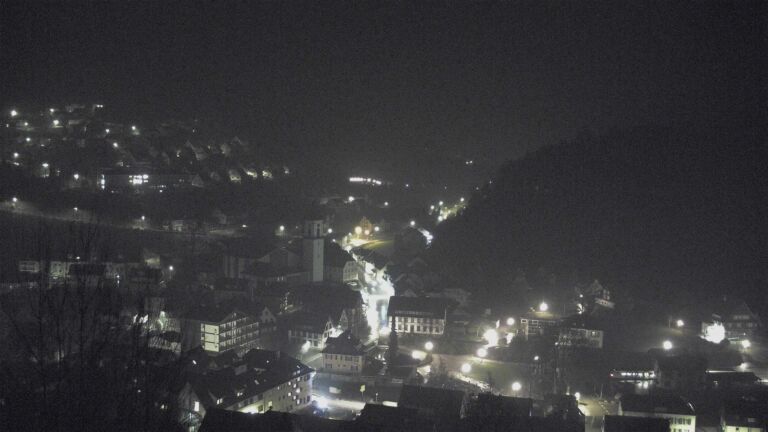 Dieses Bild zeigt eine Webcam-Aufnahme von Ottenhöfen, aufgenommen am Dienstag, den 24.02.2026 um 04:30 Uhr