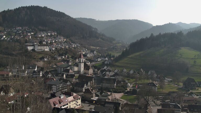 Dieses Bild zeigt eine Webcam-Aufnahme von Ottenhöfen, aufgenommen am Samstag, den 07.03.2026 um 15:00 Uhr