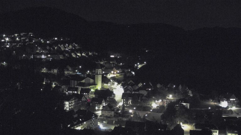 Dieses Bild zeigt eine Webcam-Aufnahme von Ottenhöfen, aufgenommen am Sonntag, den 06.09.2026 um 22:30 Uhr