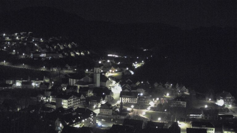 Dieses Bild zeigt eine Webcam-Aufnahme von Ottenhöfen, aufgenommen am Mittwoch, den 18.03.2026 um 04:00 Uhr