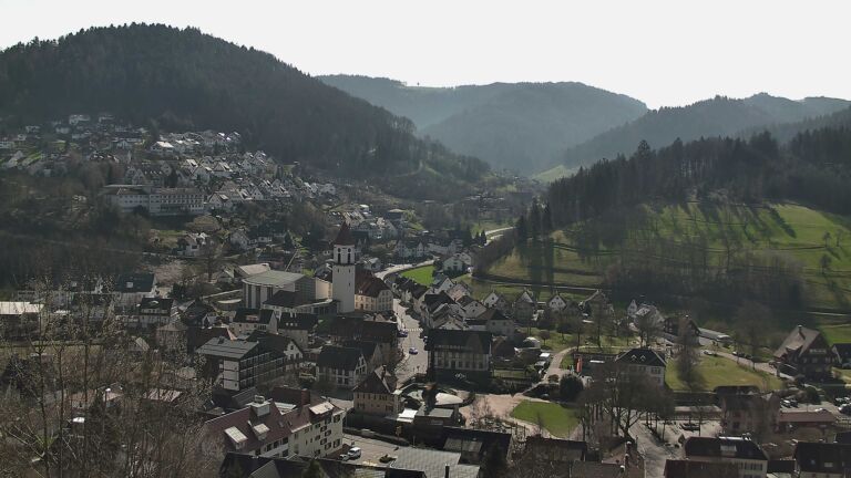 Dieses Bild zeigt eine Webcam-Aufnahme von Ottenhöfen, aufgenommen am Donnerstag, den 05.03.2026 um 12:00 Uhr