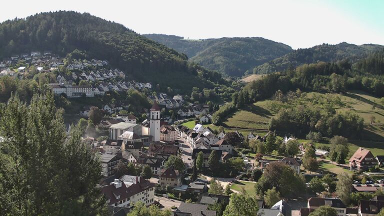 Dieses Bild zeigt eine Webcam-Aufnahme von Ottenhöfen, aufgenommen am Samstag, den 12.09.2026 um 10:20 Uhr