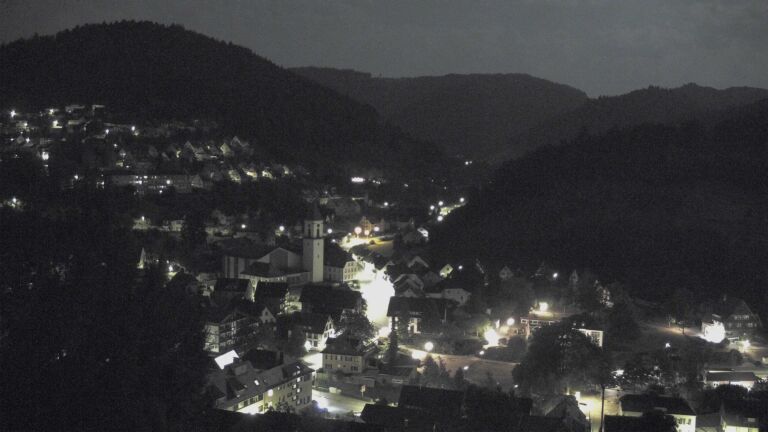 Dieses Bild zeigt eine Webcam-Aufnahme von Ottenhöfen, aufgenommen am Freitag, den 31.07.2026 um 04:00 Uhr
