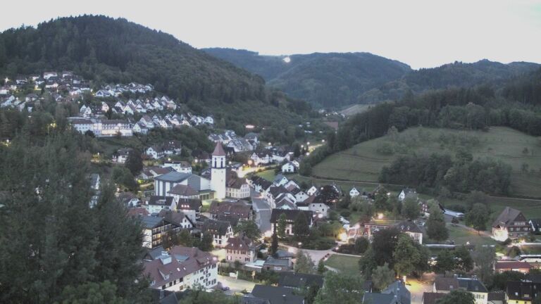 Dieses Bild zeigt eine Webcam-Aufnahme von Ottenhöfen, aufgenommen am Montag, den 14.09.2026 um 06:30 Uhr