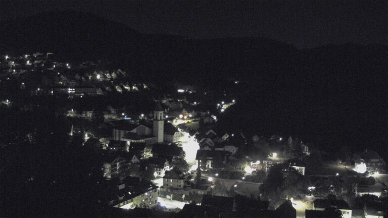 Dieses Bild zeigt eine Webcam-Aufnahme von Ottenhöfen, aufgenommen am Sonntag, den 06.09.2026 um 03:00 Uhr