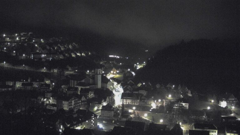 Dieses Bild zeigt eine Webcam-Aufnahme von Ottenhöfen, aufgenommen am Dienstag, den 14.04.2026 um 03:30 Uhr