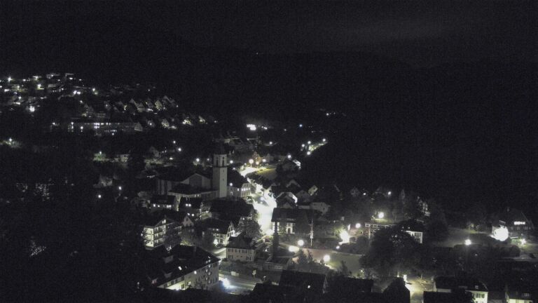 Dieses Bild zeigt eine Webcam-Aufnahme von Ottenhöfen, aufgenommen am Donnerstag, den 14.05.2026 um 23:00 Uhr