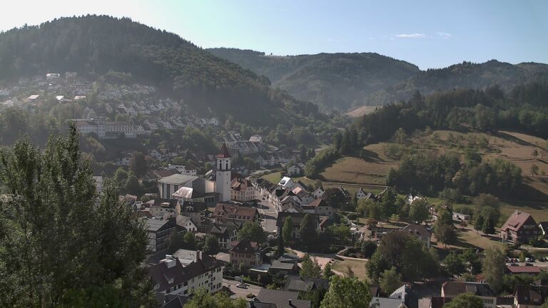 Dieses Bild zeigt eine Webcam-Aufnahme von Ottenhöfen, aufgenommen am Mittwoch, den 26.08.2026 um 10:30 Uhr