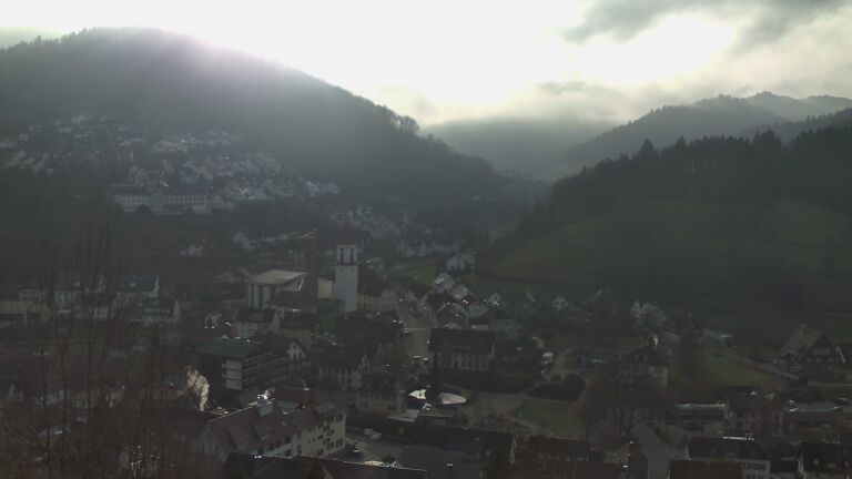 Dieses Bild zeigt eine Webcam-Aufnahme von Ottenhöfen, aufgenommen am Dienstag, den 23.12.2025 um 10:30 Uhr