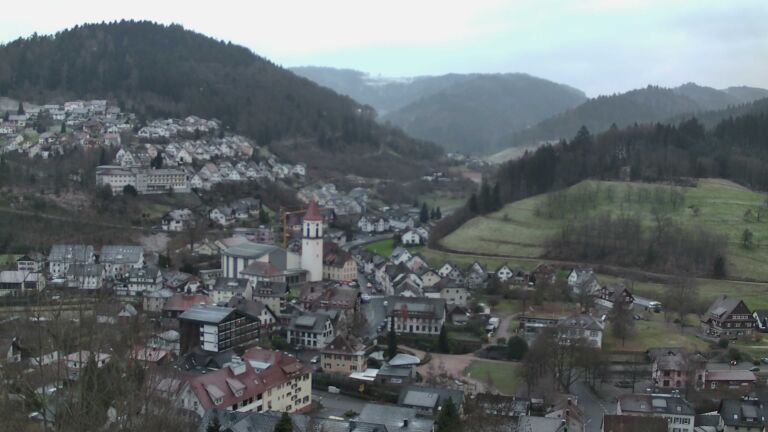 Dieses Bild zeigt eine Webcam-Aufnahme von Ottenhöfen, aufgenommen am Mittwoch, den 24.12.2025 um 15:20 Uhr