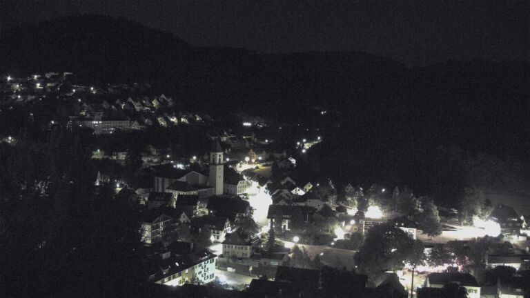 Dieses Bild zeigt eine Webcam-Aufnahme von Ottenhöfen, aufgenommen am Samstag, den 25.07.2026 um 02:00 Uhr