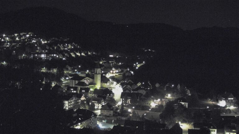 Dieses Bild zeigt eine Webcam-Aufnahme von Ottenhöfen, aufgenommen am Freitag, den 04.09.2026 um 21:30 Uhr