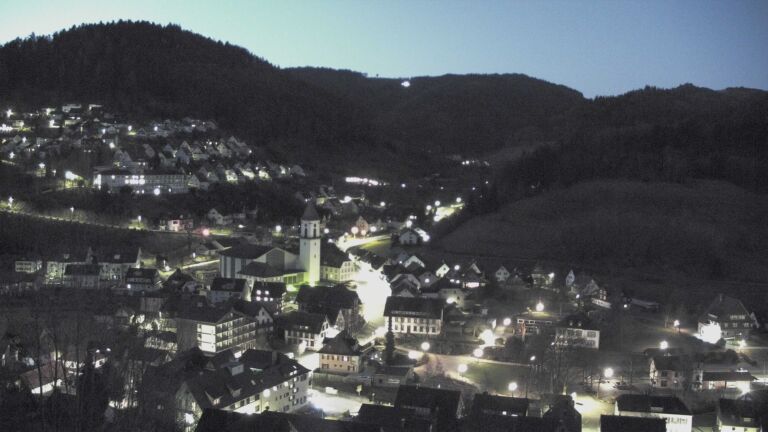 Dieses Bild zeigt eine Webcam-Aufnahme von Ottenhöfen, aufgenommen am Donnerstag, den 05.03.2026 um 06:10 Uhr