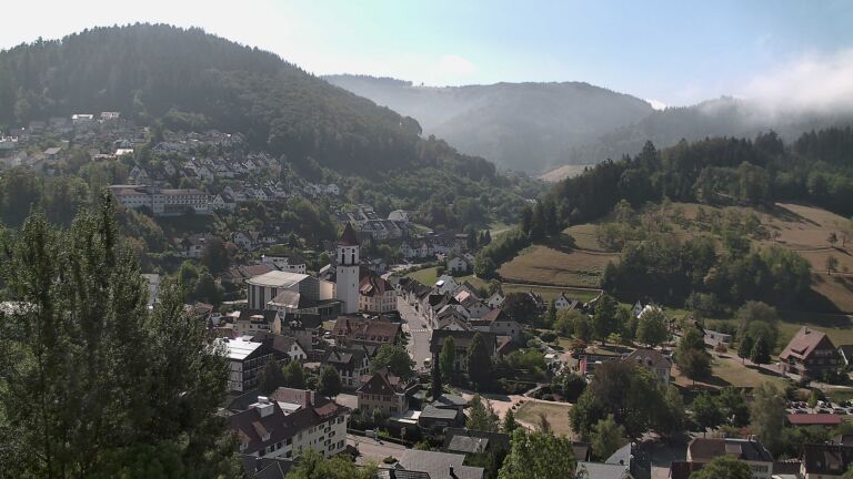Dieses Bild zeigt eine Webcam-Aufnahme von Ottenhöfen, aufgenommen am Mittwoch, den 26.08.2026 um 11:20 Uhr