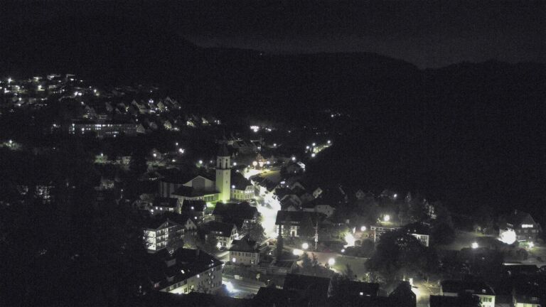 Dieses Bild zeigt eine Webcam-Aufnahme von Ottenhöfen, aufgenommen am Donnerstag, den 14.05.2026 um 22:30 Uhr