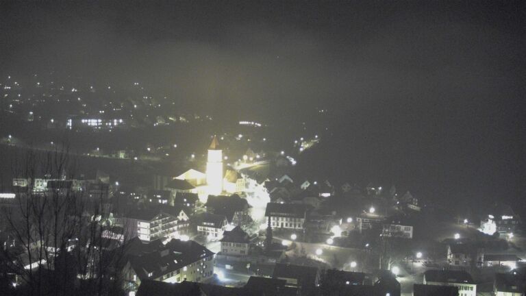 Dieses Bild zeigt eine Webcam-Aufnahme von Ottenhöfen, aufgenommen am Donnerstag, den 05.02.2026 um 20:50 Uhr