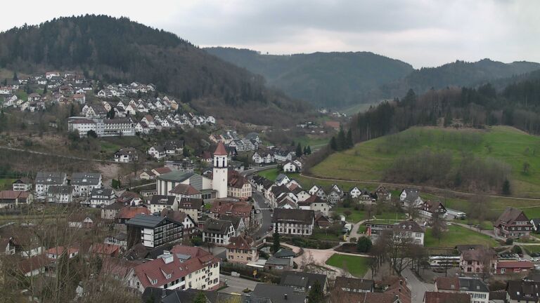 Dieses Bild zeigt eine Webcam-Aufnahme von Ottenhöfen, aufgenommen am Samstag, den 21.03.2026 um 11:30 Uhr