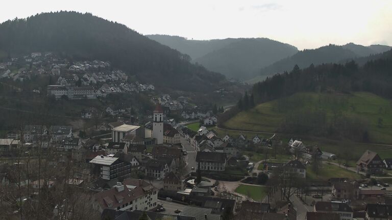 Dieses Bild zeigt eine Webcam-Aufnahme von Ottenhöfen, aufgenommen am Montag, den 09.03.2026 um 10:30 Uhr