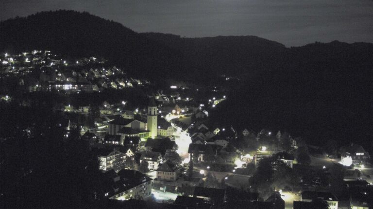 Dieses Bild zeigt eine Webcam-Aufnahme von Ottenhöfen, aufgenommen am Montag, den 21.09.2026 um 20:50 Uhr