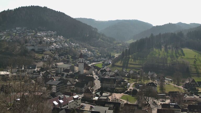 Dieses Bild zeigt eine Webcam-Aufnahme von Ottenhöfen, aufgenommen am Mittwoch, den 04.03.2026 um 12:20 Uhr