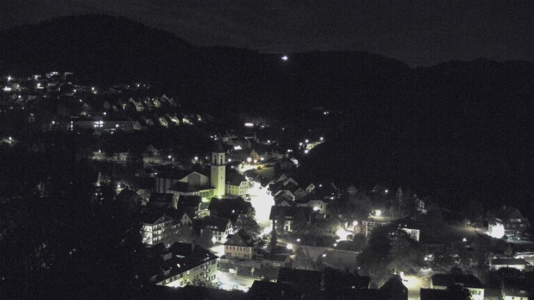 Dieses Bild zeigt eine Webcam-Aufnahme von Ottenhöfen, aufgenommen am Freitag, den 25.09.2026 um 05:50 Uhr