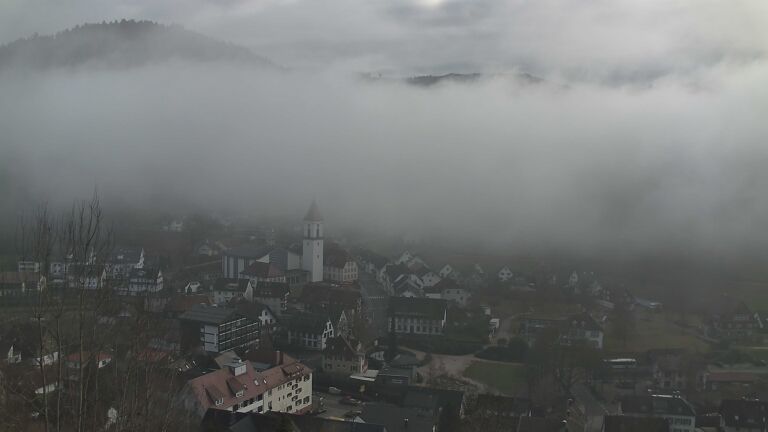 Dieses Bild zeigt eine Webcam-Aufnahme von Ottenhöfen, aufgenommen am Montag, den 02.02.2026 um 15:40 Uhr