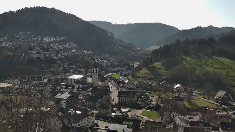 Dieses Bild zeigt eine Webcam-Aufnahme von Ottenhöfen, aufgenommen am Donnerstag, den 05.03.2026 um 11:00 Uhr