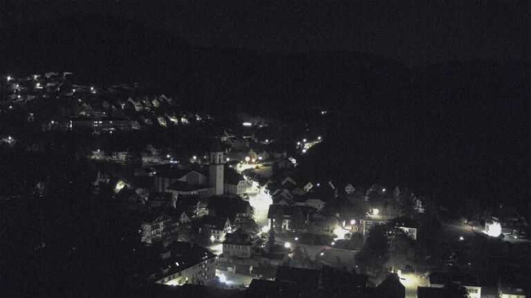 Dieses Bild zeigt eine Webcam-Aufnahme von Ottenhöfen, aufgenommen am Dienstag, den 06.10.2026 um 02:00 Uhr