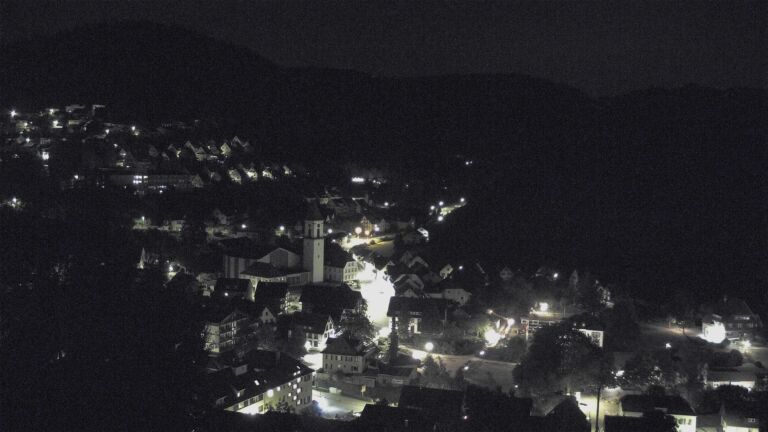 Dieses Bild zeigt eine Webcam-Aufnahme von Ottenhöfen, aufgenommen am Freitag, den 07.08.2026 um 02:00 Uhr