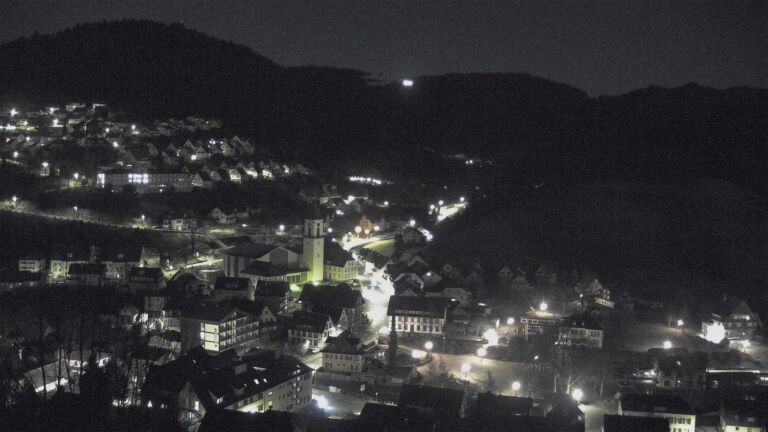 Dieses Bild zeigt eine Webcam-Aufnahme von Ottenhöfen, aufgenommen am Freitag, den 30.01.2026 um 05:30 Uhr