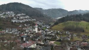 Dieses Bild zeigt eine Webcam-Aufnahme von Ottenhöfen, aufgenommen am Sonntag, den 15.02.2026 um 10:00 Uhr