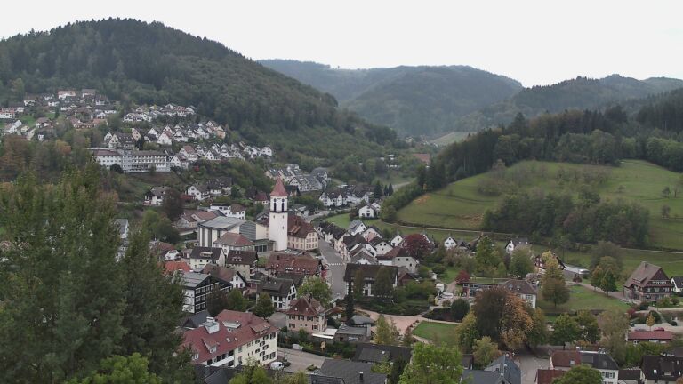 Dieses Bild zeigt eine Webcam-Aufnahme von Ottenhöfen, aufgenommen am Dienstag, den 20.10.2026 um 08:20 Uhr