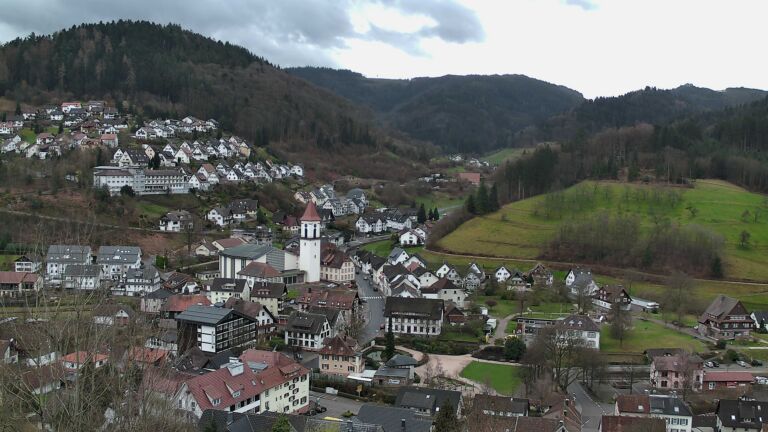 Dieses Bild zeigt eine Webcam-Aufnahme von Ottenhöfen, aufgenommen am Mittwoch, den 11.03.2026 um 10:00 Uhr