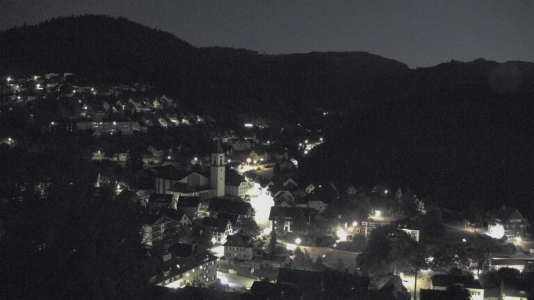 Dieses Bild zeigt eine Webcam-Aufnahme von Ottenhöfen, aufgenommen am Mittwoch, den 29.07.2026 um 03:30 Uhr