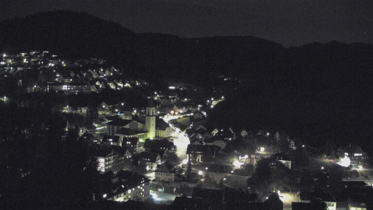 Dieses Bild zeigt eine Webcam-Aufnahme von Ottenhöfen, aufgenommen am Dienstag, den 15.09.2026 um 20:50 Uhr