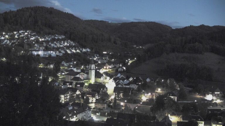 Dieses Bild zeigt eine Webcam-Aufnahme von Ottenhöfen, aufgenommen am Freitag, den 04.09.2026 um 20:50 Uhr
