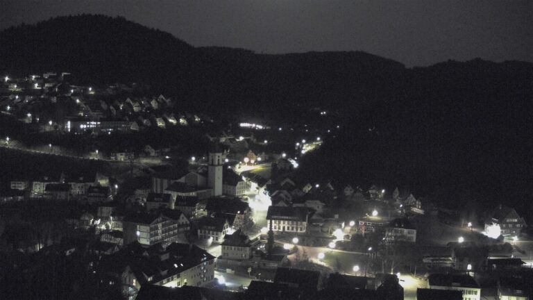 Dieses Bild zeigt eine Webcam-Aufnahme von Ottenhöfen, aufgenommen am Montag, den 09.03.2026 um 03:30 Uhr